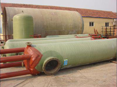 【安丘科創玻璃鋼儲罐 各種立臥 玻璃鋼儲罐 耐腐蝕 鹽酸儲罐 定做】價格_廠家_圖片